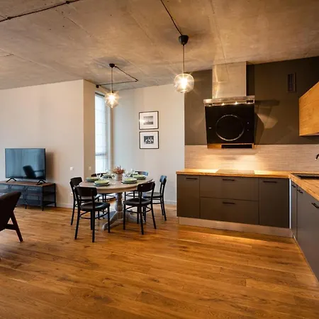 Old Loft Interior Style With 2 Bedrooms شقة ريغا